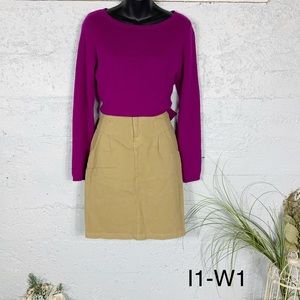 A.L.C Cotton Mini Skirt